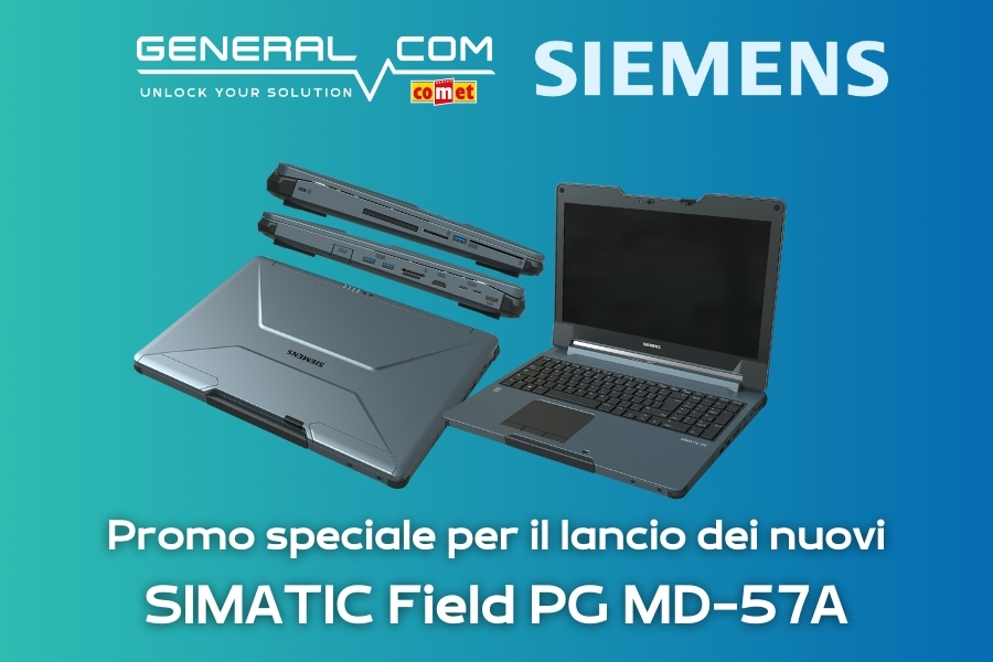 SIMATIC IPC MD-57A di Siemens: scopri la promo General Com! (VIDEO)