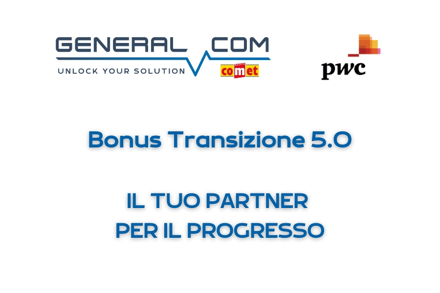 Transizione 5.0 - General Com al fianco di PwC: scopri i dettagli